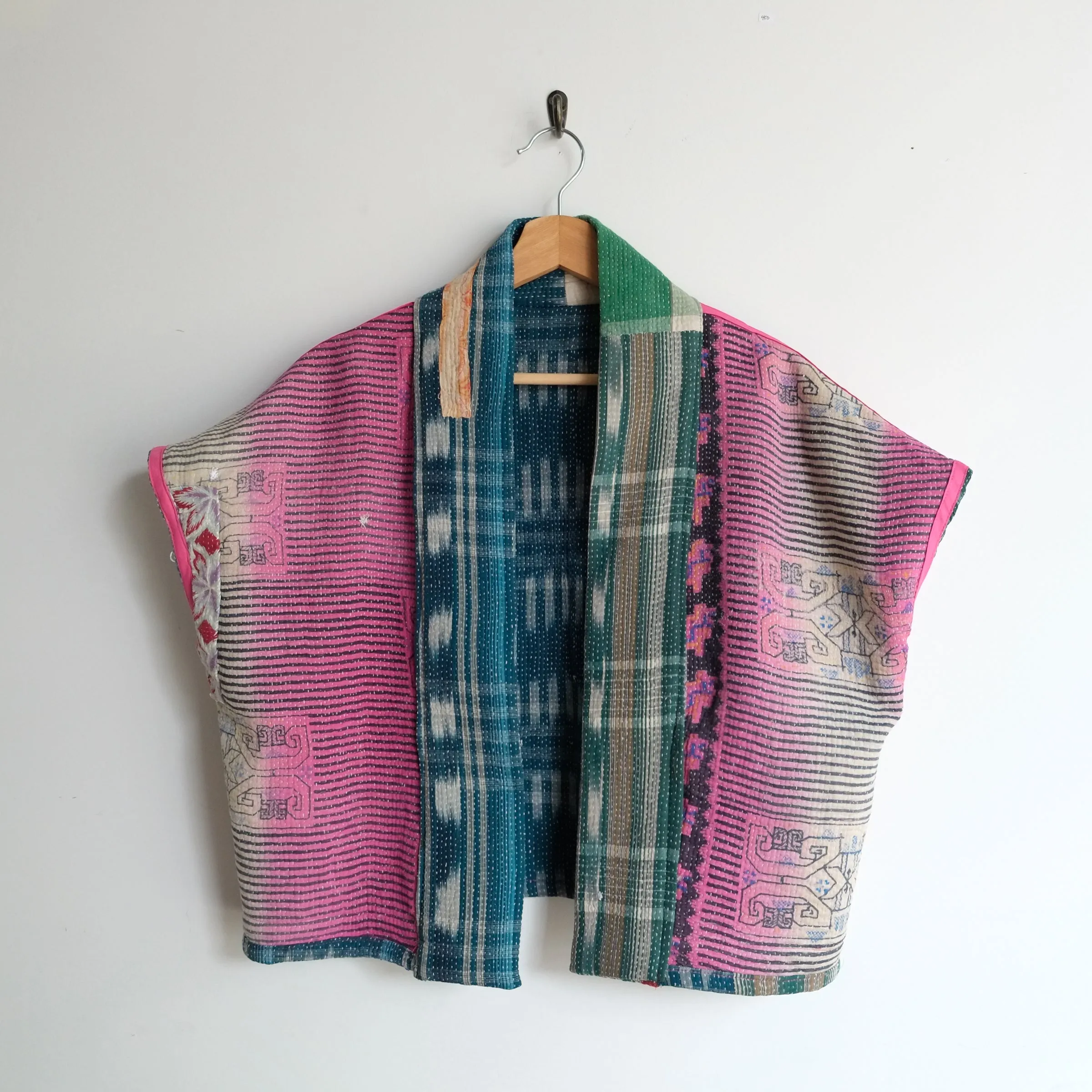 XXS Pine Green Ikat Anoushka Jacket SS036